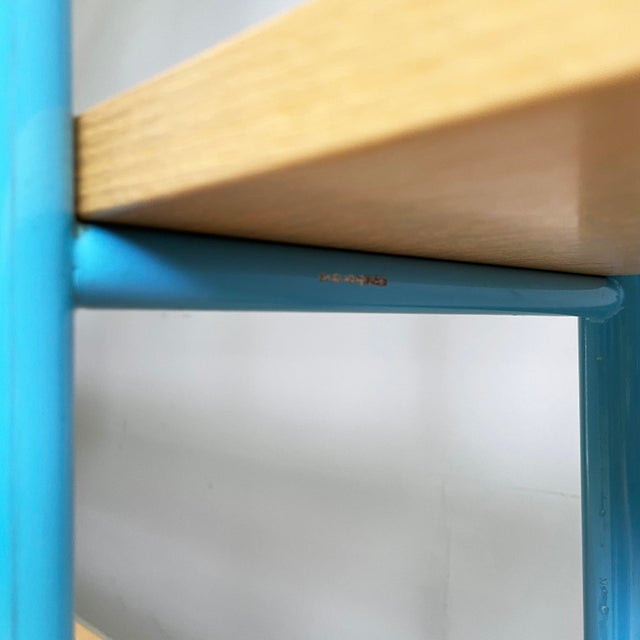 Italian Modern Glass, Wood and Metal Gritti Bookcase by Andrea Branzi for Memphis, 2000s For Sale - Image 15 of 18