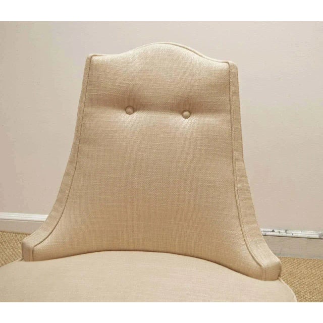 Hollywood Regency Style Lounge Chairs - A Pair For Sale - Image 4 of 8
