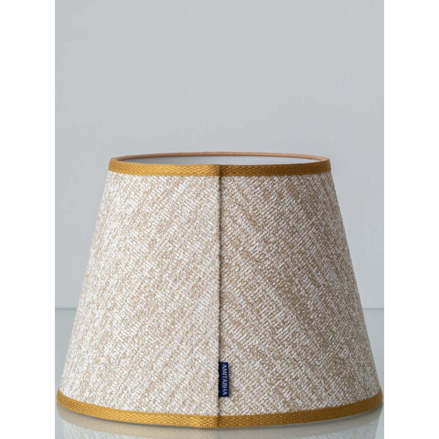 1970s Mustard and Green Ceramic Table Lamp from Bay Keramik, West Germany, 1960s For Sale - Image 5 of 7