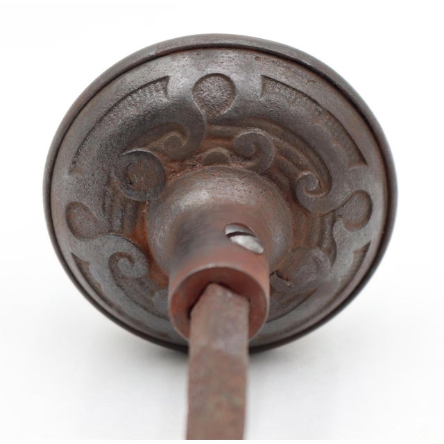 Cast Iron Taylor & Boggis Vernacular Door Knobs For Sale - Image 6 of 6