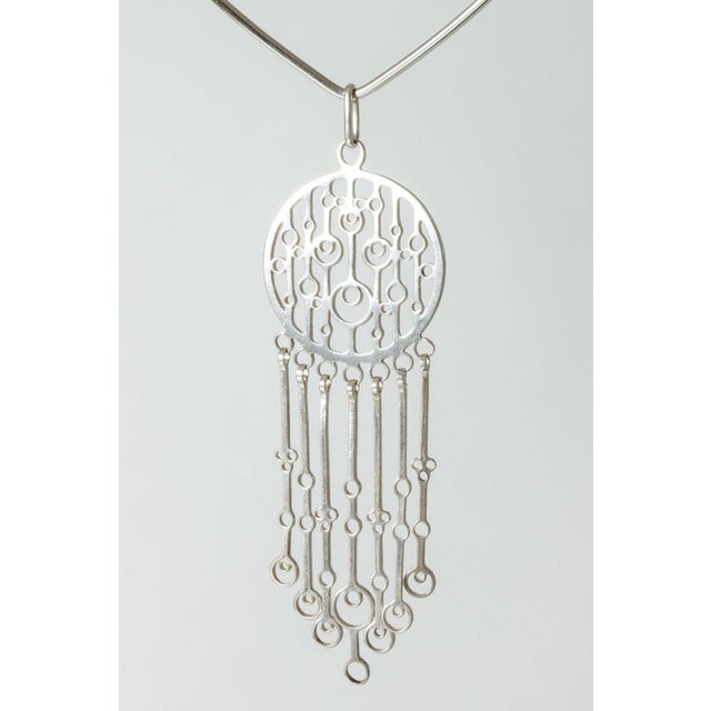 Modern Modernist Scandinavian Neck Ring by Marianne Berg, 1960s For Sale - Image 3 of 7