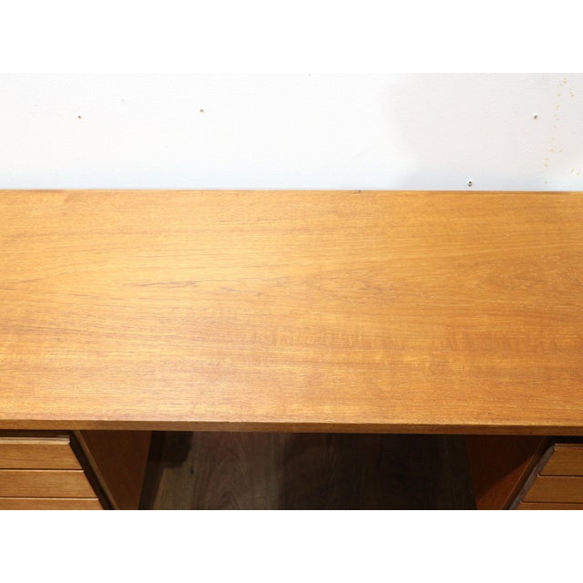 1960s 1960s Mid Century Modern Vintage Teak Vanity Desk in the Style of White and Newton For Sale - Image 5 of 9