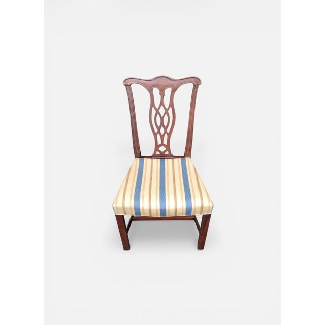 Storage unit finds! Hickory Chair Co Set Of 4 Dining Room Chairs Mahogany. Chairs are pre-owned but are in very good...