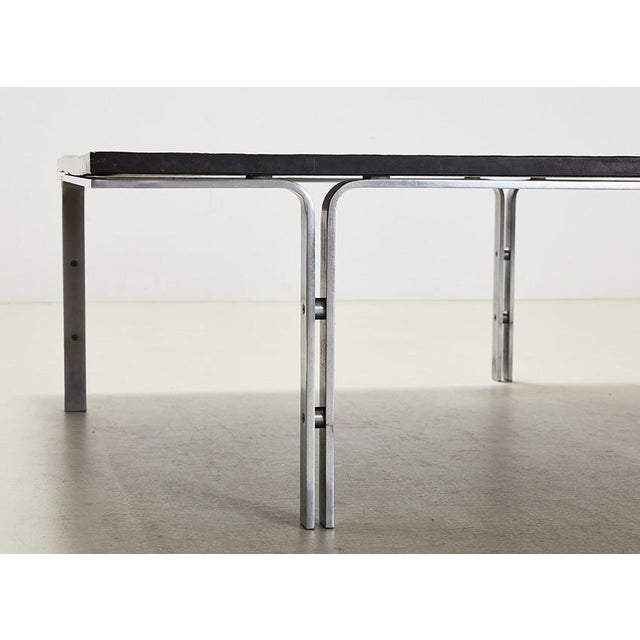 1960s Slate Coffee Table attributed to Horst Bruning for Kill International, Germany, 1960s For Sale - Image 5 of 10
