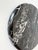 1980’s Vintage Carved Green Marble Abstract Sculpture on Black Marble Base, Unsigned For Sale - Image 10 of 12