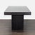 2010s West Elm Modern Black Dining Set With Bench and Two Chairs For Sale - Image 5 of 9
