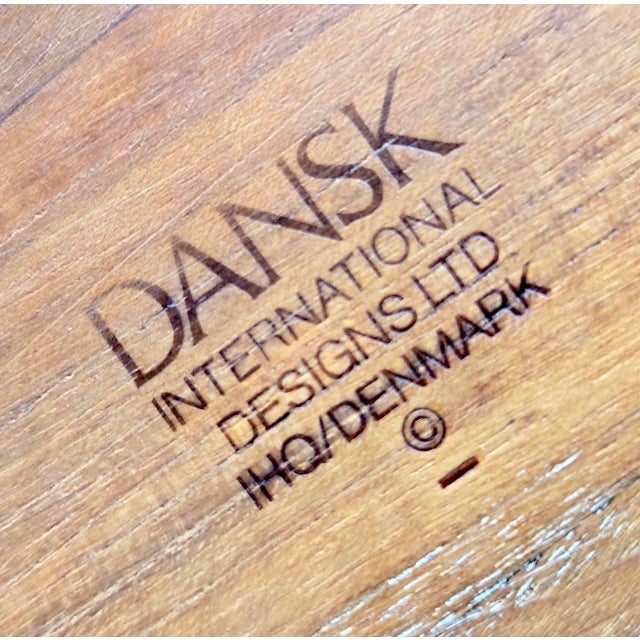 1960s Danish Teak Wood Charcuterie/Cheese/Carving Board Designed by Jens Quistgaard for Dansk For Sale - Image 12 of 12
