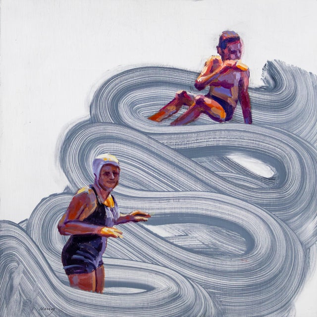 Dave King, Popsicles, 2000s, Oil on Aluminum Panel For Sale - Image 6 of 6