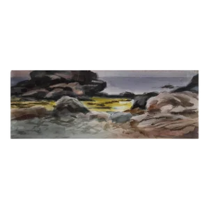 1960s "Tidal Pool 65" Watercolor Painting by Eve Nethercott
