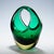 1950s Bowl in Green Sommerso Glass, Flavio Poli for Seguso Murano 1950s For Sale - Image 5 of 9
