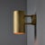 Mid-Century Modern Hans-Agne Jakobsson C 627/110 'Rulle' Raw Brass Outdoor Sconces - a Pair For Sale - Image 3 of 17