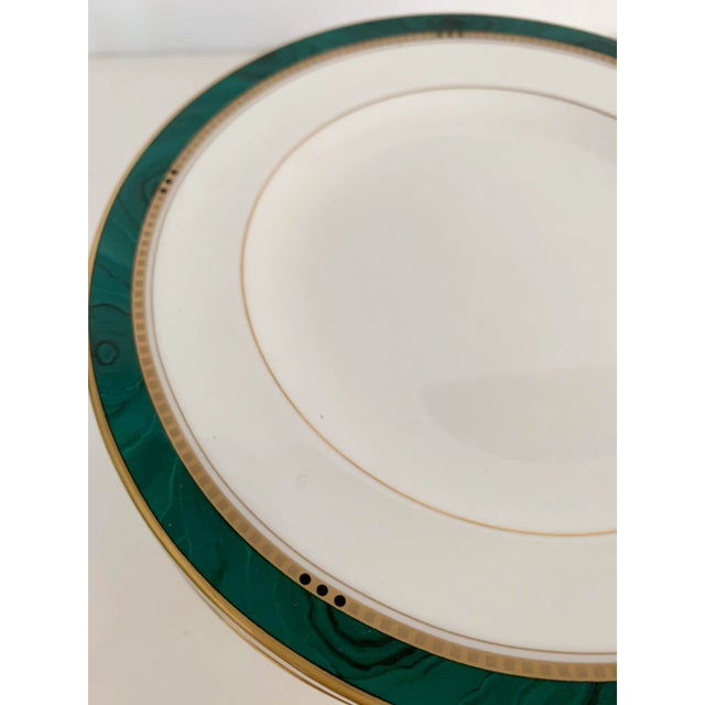 Green Malachite Dessert Plates - Set of 8 For Sale - Image 8 of 10