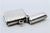 Plain Silver Matchbox with Hinged Lid For Sale - Image 3 of 11