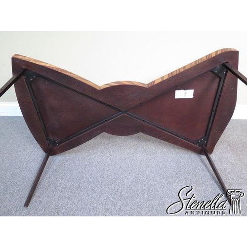 Modernist Design Satinwood Bowtie Coffee Table Jc-494786 For Sale - Image 9 of 10