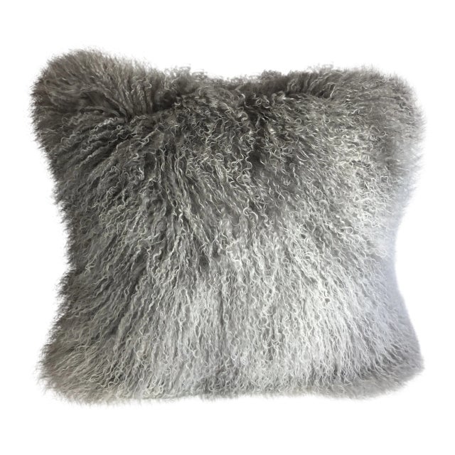 Contemporary Cashmere Fur Pillow For Sale