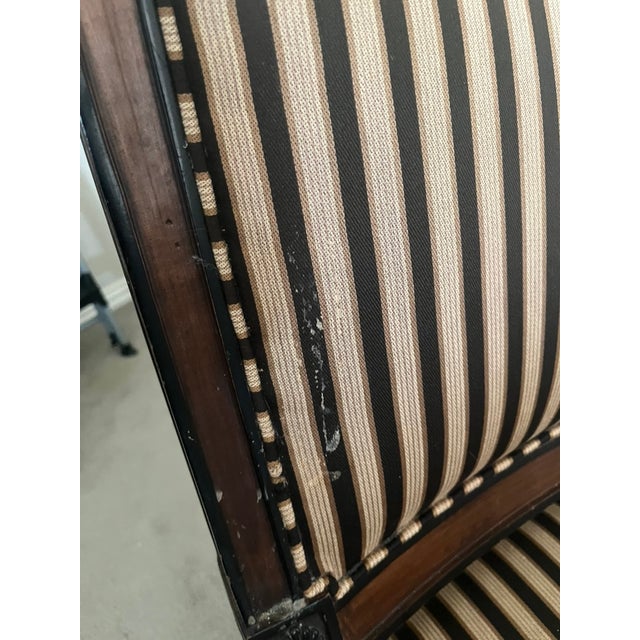 1980s Hickory Chair Klismos Side Chair 3286-11 For Sale - Image 5 of 7