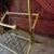 Glass Vintage Brass & Glass Magazine Rack With Tempered Glass Top Mid-Century Modern Style For Sale - Image 7 of 17