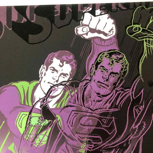1990s After Andy Warhol "Superman" Lithograph For Sale - Image 9 of 11
