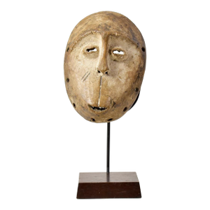 Early 20th Century Lega Bwami Society Mask