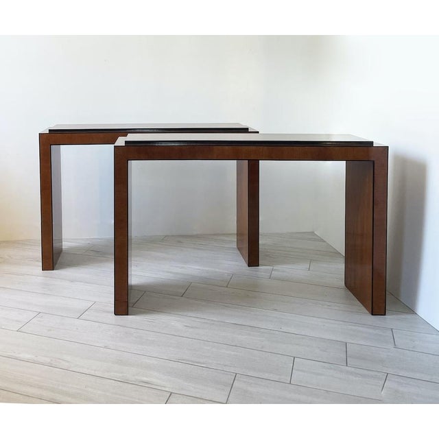 Wood Vintage Console Table, 1970 For Sale - Image 7 of 11