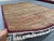 Multicolor Checkered Stripe Hand-Knotted Wool Rug - 5'10" X 8'2" For Sale - Image 4 of 13