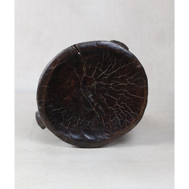 Hehe Iringa Stool in Wood For Sale - Image 5 of 7