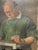 Heinrich Pforr, Master of Technology – Repairing a Machine, 1956, Oil Painting on Canvas For Sale - Image 10 of 13