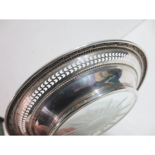 Mid 20th Century Whiting Sterling Silver Lemon Slice Dish For Sale - Image 5 of 8