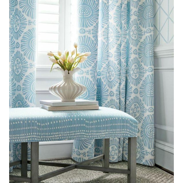 Cape Town Fabric Navy Blue Sample Chairish