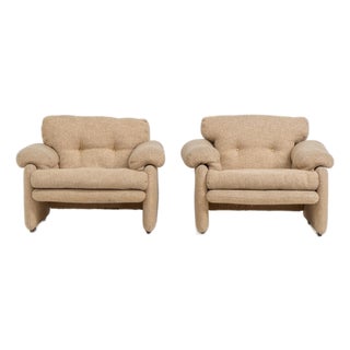 Coronado Armchairs by Tobia Scarpa for C&B, Italy, 1970s, Set of 2 For Sale