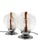 Murano Glass Lamps by Toni Zuccheri for Mazzega, Italy, 1970s, Set of 2 For Sale - Image 3 of 10