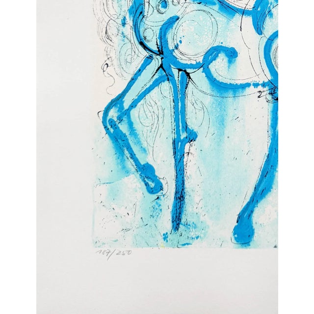 Salvador Dali, The Triumphal Horse, 1970, Lithograph For Sale - Image 3 of 9