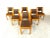 1970s Vintage Brutalist Dining Chairs, 1970s, Set of 6 For Sale - Image 5 of 10