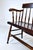 American Pine Spindle Back Deacons Bench For Sale - Image 10 of 13