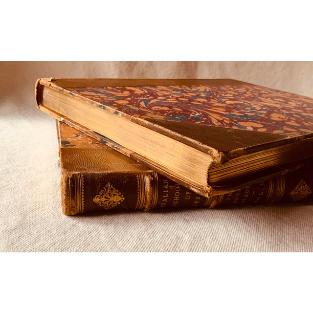 Rare Antique Books: Italian School of Design — 1835 British Royal Collection, Complete 2-Volume Set For Sale - Image 11 of 18