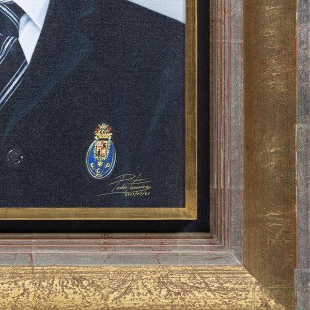 Pedro Ferreira, Pinto Da Costa, 2001, Oil on Canvas For Sale - Image 5 of 6