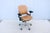 Modern Steelcase Leap Coach Limited Edition Ergonomic Desk Chair in Camel Tan Leather For Sale - Image 3 of 18