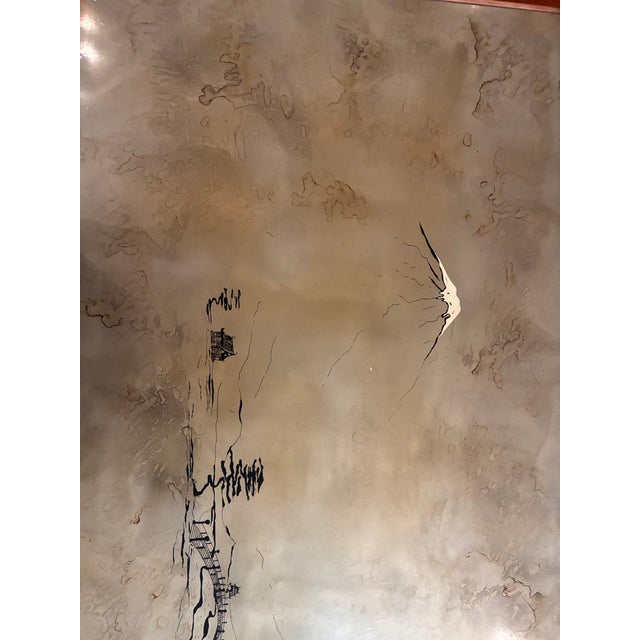 Mid 20th Century Large Mid Century Asian Style Coffee Table For Sale - Image 5 of 9