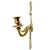 Vintage Andrea by Sadek Brass Rope & Tassel Two-Light Wall Sconces - A Pair For Sale - Image 4 of 10
