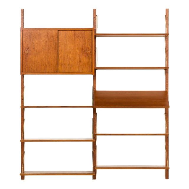 Danish Teak Shelving Unit from Poul Cadovius, 1960s For Sale