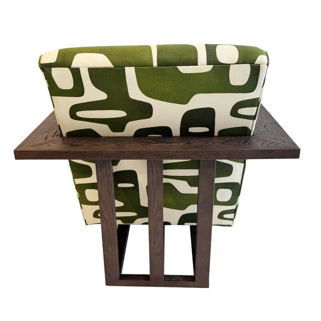 Mid-Century Modern Pop Art Accent Chair For Sale - Image 3 of 4
