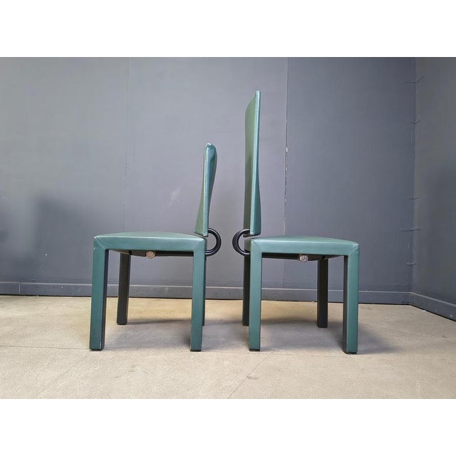 Arcadia Dining Chairs attributed to Paolo Piva for B&B Italia, 1980, Set of 10 For Sale - Image 3 of 17