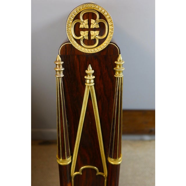 Antique Brown Wooden Sofabed For Sale - Image 11 of 13