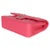 Animal Skin Pink Quilted Lambskin Small Classic Double Flap Bag For Sale - Image 7 of 10
