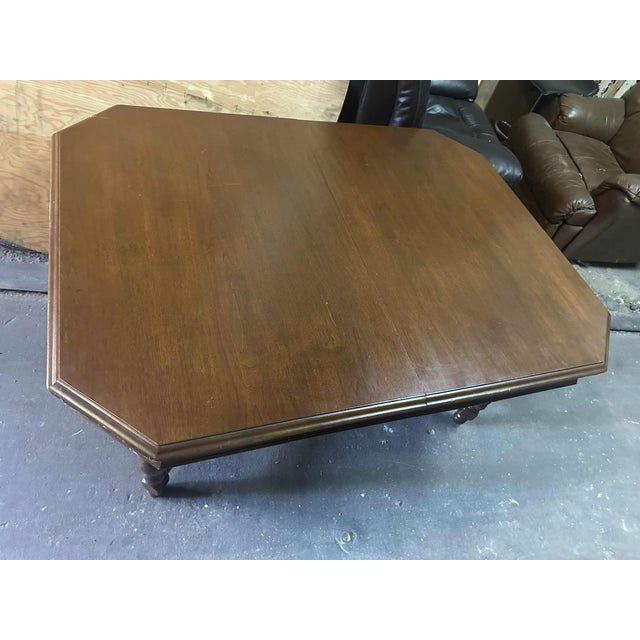 Early 20th Century Antique Walnut Spanish Revival Dining Table For Sale In Saint Louis - Image 6 of 7