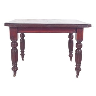 English Victorian Dining Table, 1890s For Sale