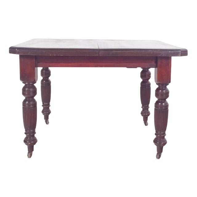 English Victorian Dining Table, 1890s For Sale