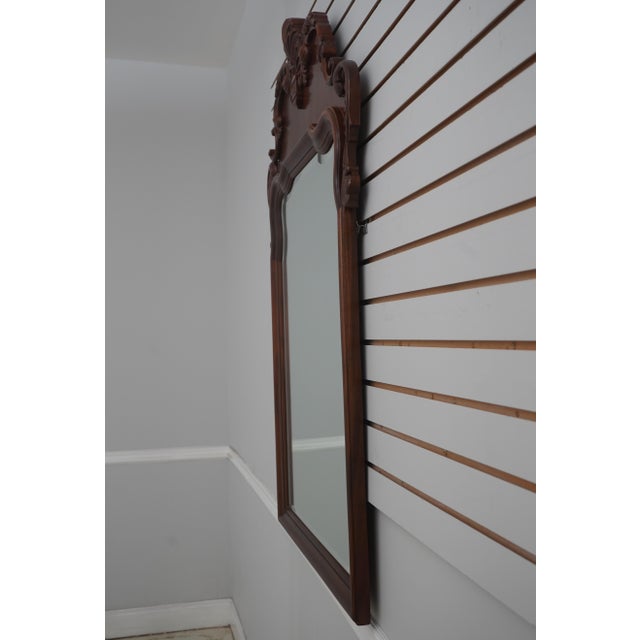 Age: Approx: 30 Years Old Details: Mahogany Beveled Glass Fine Carved Details High Quality Construction 18 C. Design...