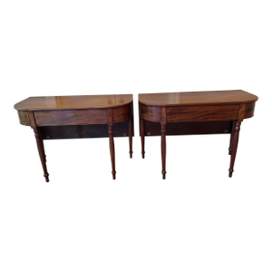 Pair of Antique 19th Century Mahogany Banquet / Console Tables