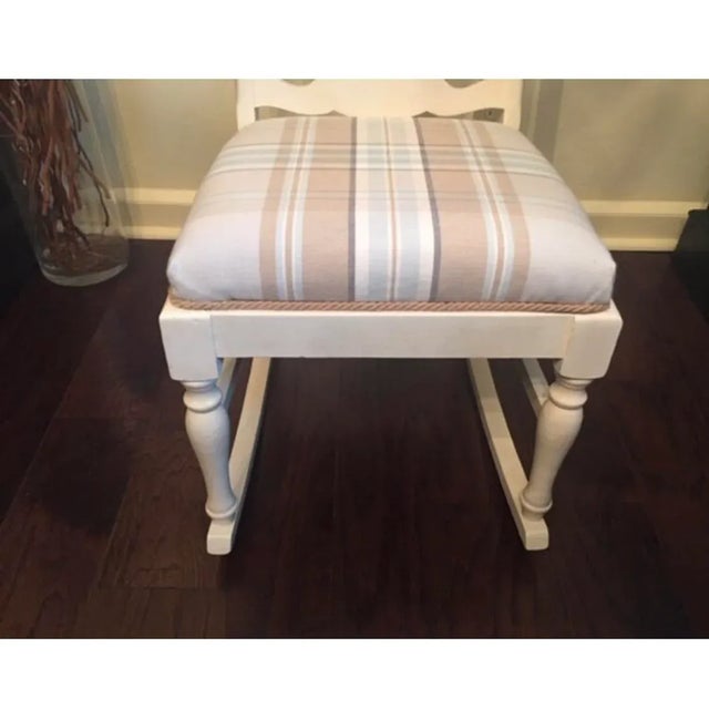 Early 21st Century Vintage Children’s Rocking Chair For Sale - Image 5 of 6